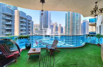 Apartment - 2 Bedrooms - 3 Bathrooms for sale in Cascades Tower - Dubai Marina - Dubai