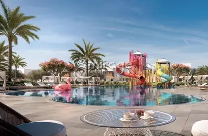 Pool image for: Villa - 4 Bedrooms - 5 Bathrooms for sale in Noya Luma - Noya - Yas Island - Abu Dhabi, Image 1