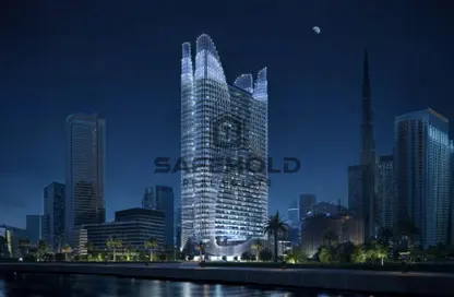 Apartment - Studio - 1 Bathroom for sale in Binghatti Skyhall - Business Bay - Dubai