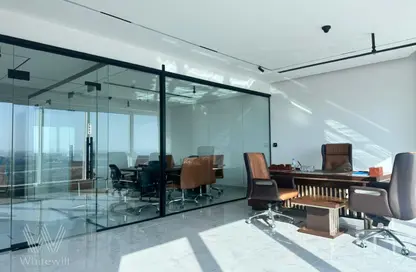 Office Space - Studio - 1 Bathroom for rent in Churchill Executive Tower - Churchill Towers - Business Bay - Dubai