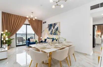 Living / Dining Room image for: Apartment - 1 Bedroom - 1 Bathroom for sale in Barari Hills Residence - Majan - Dubai, Image 1