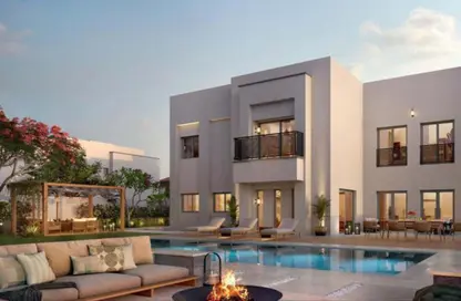 Pool image for: Villa - 4 Bedrooms for sale in Fay Alreeman - Al Shamkha - Abu Dhabi, Image 1