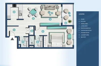 Apartment - 1 Bedroom - 1 Bathroom for sale in Al Hamra Waterfront - Al Hamra Village - Ras Al Khaimah Apartment - 1 Bedroom - 1 Bathroom for sale in Al Hamra Waterfront - Al Hamra Village - Ras Al Khaimah