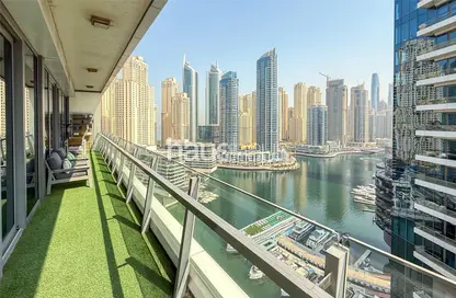 Apartment - 2 Bedrooms - 3 Bathrooms for sale in Silverene Tower A - Silverene - Dubai Marina - Dubai