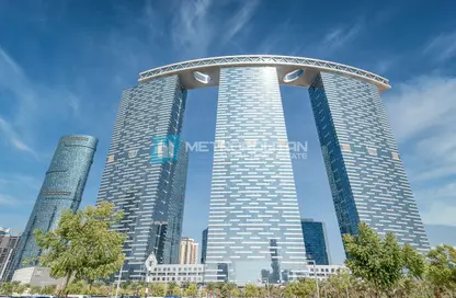 Apartment - 1 Bedroom - 1 Bathroom for rent in The Gate Tower 3 - Shams Abu Dhabi - Al Reem Island - Abu Dhabi