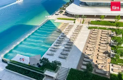 Apartment - 2 Bedrooms - 3 Bathrooms for rent in Grand Bleu Tower 2 - EMAAR Beachfront - Dubai Harbour - Dubai
