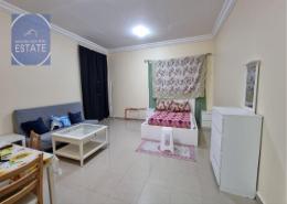 Living / Dining Room image for: Studio - 1 bathroom for rent in C2302 - Khalifa City A - Khalifa City - Abu Dhabi, Image 1