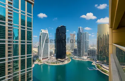 شقة - غرفة نوم - 2 حمامات للايجار في برج ليك سيتي - (JLT) مجمع D - أبراج بحيرة الجميرا - دبي
