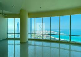 Duplex - 3 bedrooms - 4 bathrooms for rent in Nation Towers - Corniche Road - Abu Dhabi