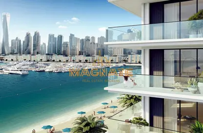 Water View image for: Apartment - 2 Bedrooms - 2 Bathrooms for sale in Beach Mansion - EMAAR Beachfront - Dubai Harbour - Dubai, Image 1