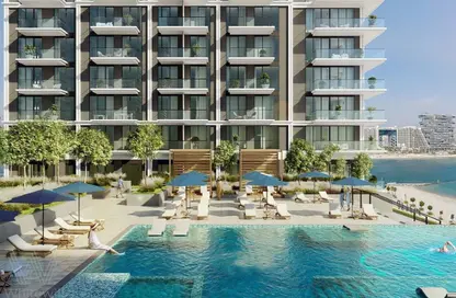 Apartment - 2 Bedrooms - 3 Bathrooms for sale in Beach Mansion - EMAAR Beachfront - Dubai Harbour - Dubai