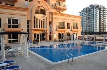Pool image for: Apartment - 2 Bedrooms - 3 Bathrooms for rent in Venetian - Canal Residence - Dubai Sports City - Dubai, Image 1