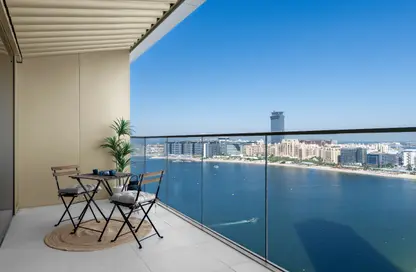 Apartment - 2 Bedrooms - 2 Bathrooms for rent in Grand Bleu Tower 2 - EMAAR Beachfront - Dubai Harbour - Dubai