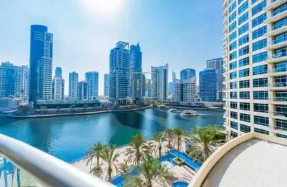 Apartment - 1 Bedroom - 2 Bathrooms for rent in Bonaire Tower - Park Island - Dubai Marina - Dubai