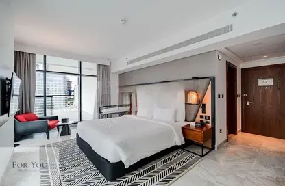 Hotel  and  Hotel Apartment - Studio - 1 Bathroom for sale in Dolphin Tower - Business Bay - Dubai