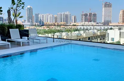 Apartment - 1 Bedroom - 1 Bathroom for sale in Binghatti Emerald - Jumeirah Village Circle - Dubai