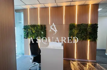 Office Space - Studio - 1 Bathroom for rent in The Prism - Business Bay - Dubai