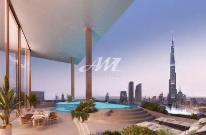 Apartment - 1 Bedroom - 2 Bathrooms for sale in Fairmont Residences Solara Tower - Downtown Dubai - Dubai