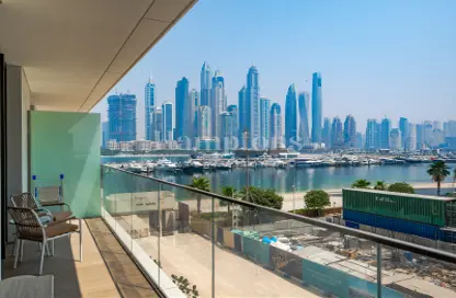 Apartment - 1 Bedroom - 2 Bathrooms for rent in Palace Beach Residence Tower 1 - Palace Beach Residence - EMAAR Beachfront - Dubai Harbour - Dubai
