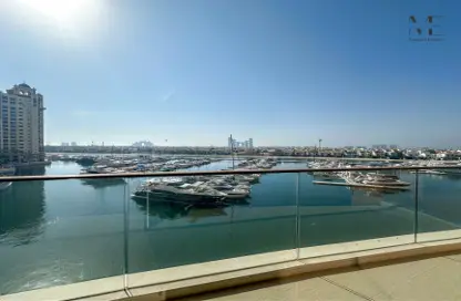 Apartment - 3 Bedrooms - 4 Bathrooms for rent in Aquamarine - Tiara Residences - Palm Jumeirah - Dubai