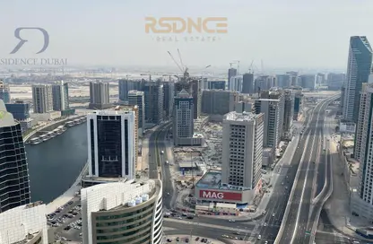 شقة - غرفة نوم - 2 حمامات للايجار في برج أبر كريست - دبي وسط المدينة - دبي