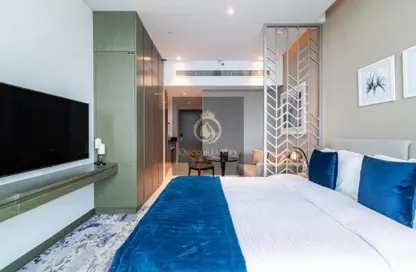 Apartment - Studio - 1 Bathroom for rent in PRIVE BY DAMAC (A) - DAMAC Maison Privé - Business Bay - Dubai