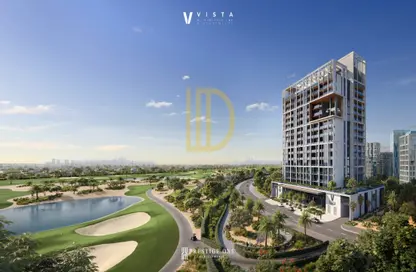 Apartment - 1 Bedroom - 2 Bathrooms for sale in Vista by Prestige One - Dubai Sports City - Dubai