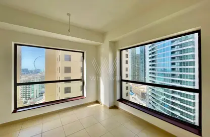 Empty Room image for: Apartment - 1 Bedroom - 2 Bathrooms for sale in Bahar 6 - Bahar - Jumeirah Beach Residence - Dubai, Image 1