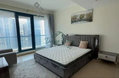 Apartment - 1 Bedroom - 2 Bathrooms for rent in Jumeirah Bay X1 - JLT Cluster X - Jumeirah Lake Towers - Dubai