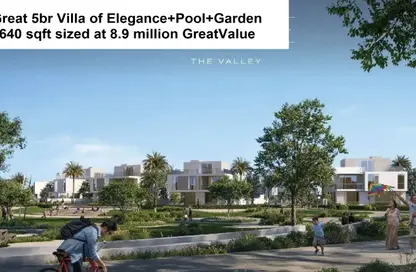 Villa - 5 Bedrooms - 6 Bathrooms for sale in Ovelle - The Valley - Dubai