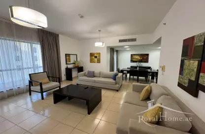 Apartment - 3 Bedrooms - 4 Bathrooms for rent in Shams 1 - Shams - Jumeirah Beach Residence - Dubai
