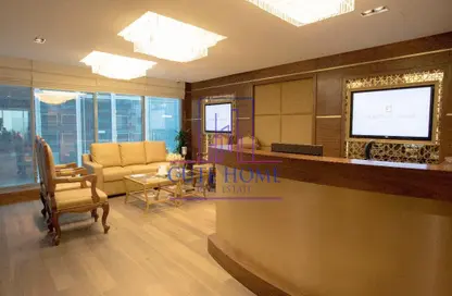 Office Space - Studio - 4 Bathrooms for rent in Concord Tower - Dubai Media City - Dubai