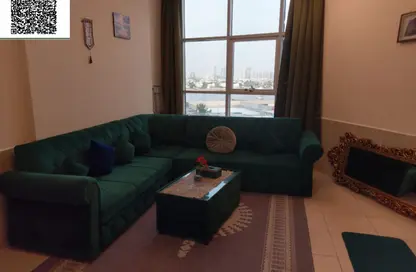 شقة - غرفة نوم - 1 حمام للايجار في أورينت تاور 2 - أورينت تاور - البستان - عجمان