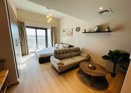 Living Room image for: Studio - 1 bathroom for sale in AZIZI Berton - Al Furjan - Dubai, Image 1