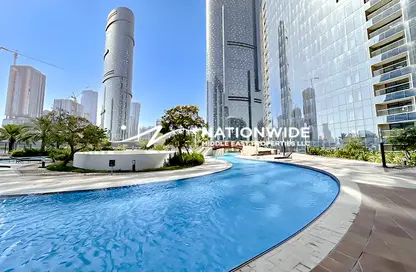 Apartment - 2 Bedrooms - 2 Bathrooms for rent in The Gate Tower 2 - Shams Abu Dhabi - Al Reem Island - Abu Dhabi