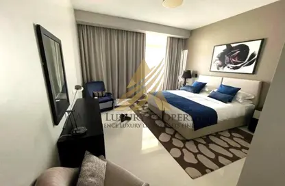 Room / Bedroom image for: Apartment - 2 Bedrooms - 3 Bathrooms for rent in Artesia D - Artesia - DAMAC Hills - Dubai, Image 1