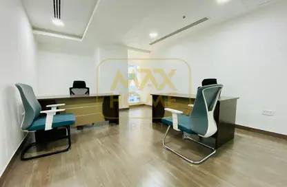 Office image for: Office Space - Studio - 2 Bathrooms for rent in Hanging Garden Tower - Al Danah - Abu Dhabi, Image 1