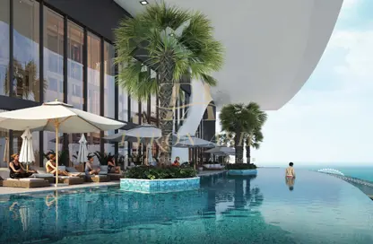 Pool image for: Apartment - 1 Bedroom - 1 Bathroom for sale in Sobha Seahaven Tower C - Sobha Seahaven - Dubai Harbour - Dubai, Image 1