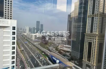 Full Floor - Studio - 1 Bathroom for rent in Al Moosa Tower 2 - Al Moosa Towers - Sheikh Zayed Road - Dubai