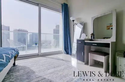 Apartment - Studio - 1 Bathroom for rent in AG Tower - Business Bay - Dubai