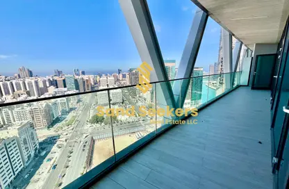 Apartment - 2 Bedrooms - 4 Bathrooms for rent in Waterfront Residential Towers - Tourist Club Area - Abu Dhabi