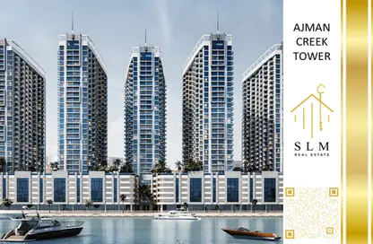 Apartment - 1 Bedroom - 2 Bathrooms for sale in Ajman Creek Towers - Al Rashidiya 1 - Al Rashidiya - Ajman