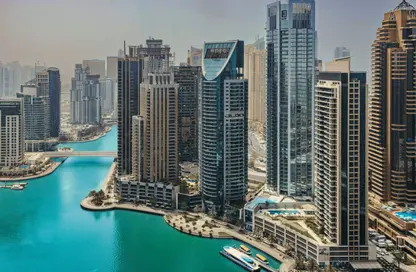 شقة - غرفة نوم - 1 حمام للايجار في بوابة المارينا 1 - مارينا جيت - دبي مارينا - دبي