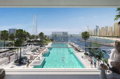 شقة - غرفة نوم - 1 حمام للبيع في مبنى بلوواترز باي 2 - بلوواترز باي - جزيرة بلوواترز - دبي