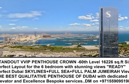 Penthouse - 6 Bedrooms - 7+ Bathrooms for sale in The S Tower - Dubai Internet City - Dubai
