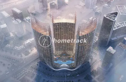 شقة - غرفة نوم - 2 حمامات للبيع في بن غاطي سكاي رايز برج ب - بن غاطي سكاي رايز - الخليج التجاري - دبي