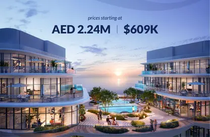 Apartment - 1 Bedroom - 2 Bathrooms for sale in Aqua Arc - Al Marjan Island - Ras Al Khaimah