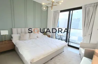 Room / Bedroom image for: Apartment - 1 Bedroom - 2 Bathrooms for rent in Euro Residence - Barsha Heights (Tecom) - Dubai, Image 1