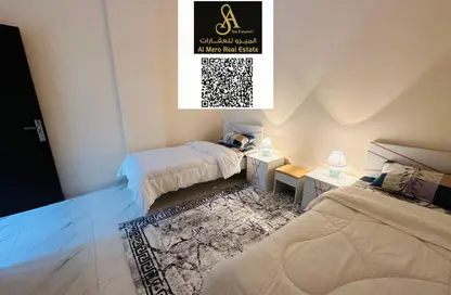 Apartment - 1 Bedroom - 1 Bathroom for rent in Corniche Tower - Ajman Corniche Road - Ajman