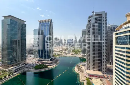 Office Space - Studio - 1 Bathroom for rent in One Lake Plaza - JLT Cluster T - Jumeirah Lake Towers - Dubai